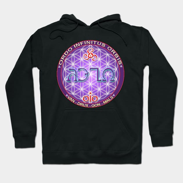 Ordo Infinitus Orbis Sigil Hoodie by PurplePeacock